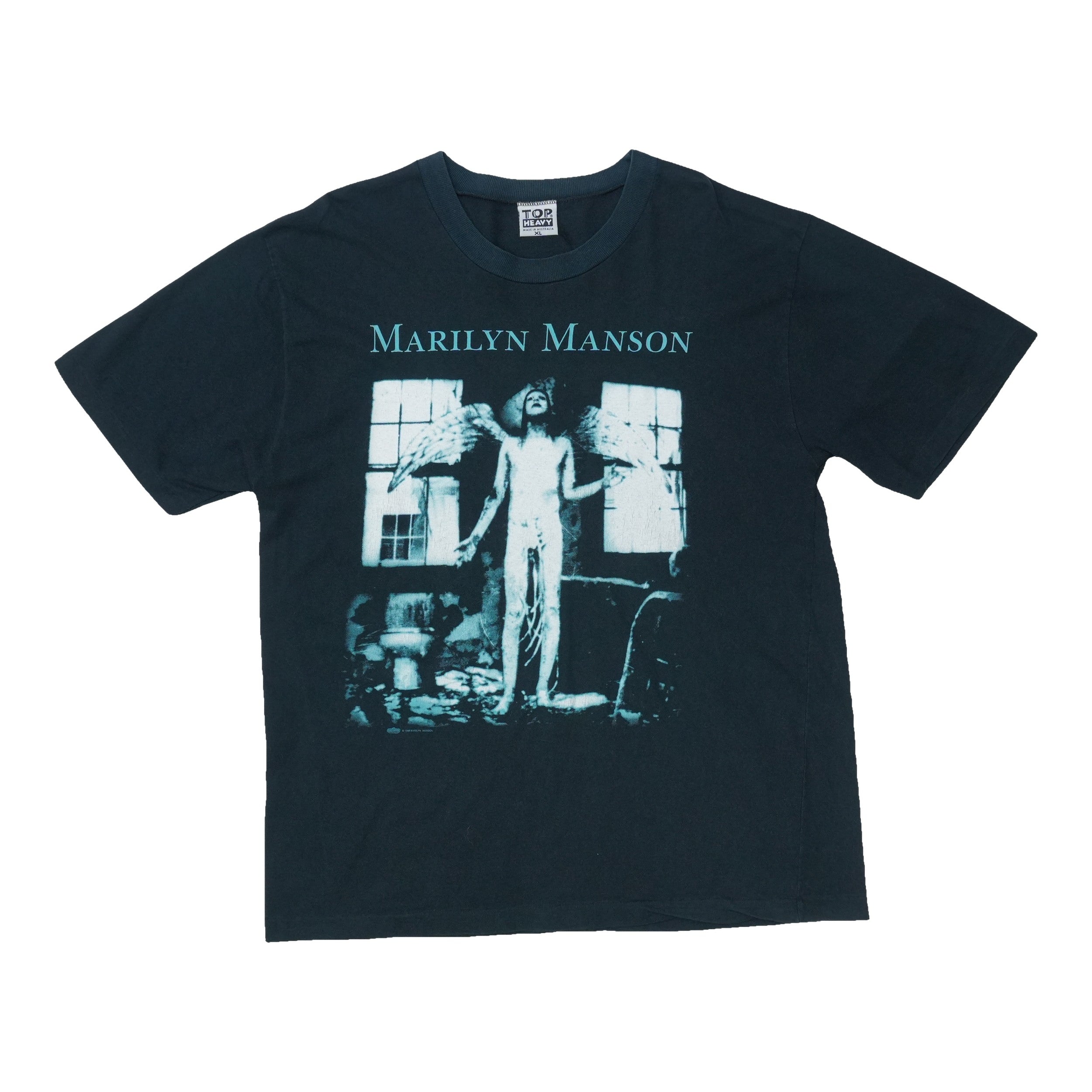 1999 Marilyn Manson Rock Is Dead Tour Shirt | Authentic Vintage