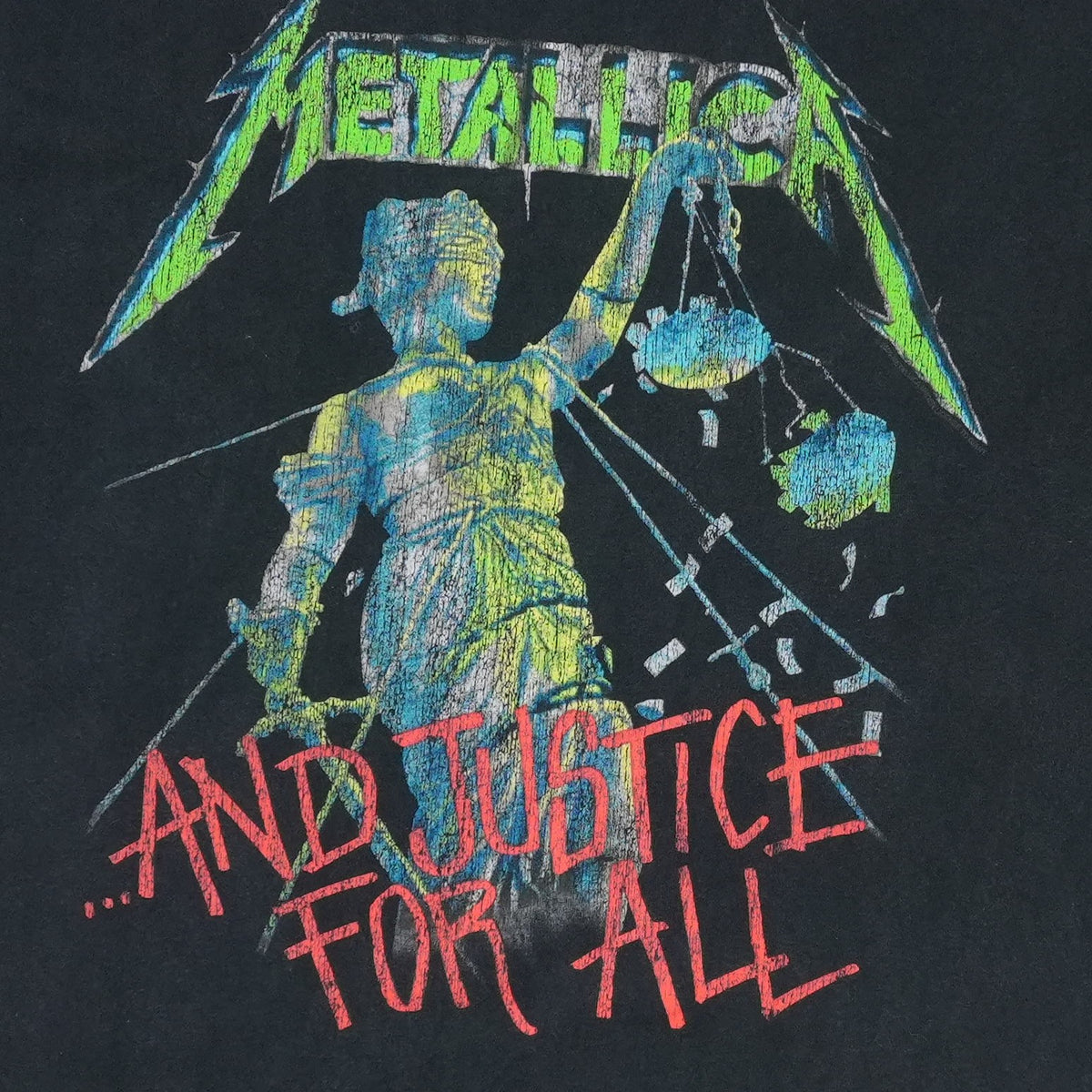 1990s Metallica And Justice For All Shirt