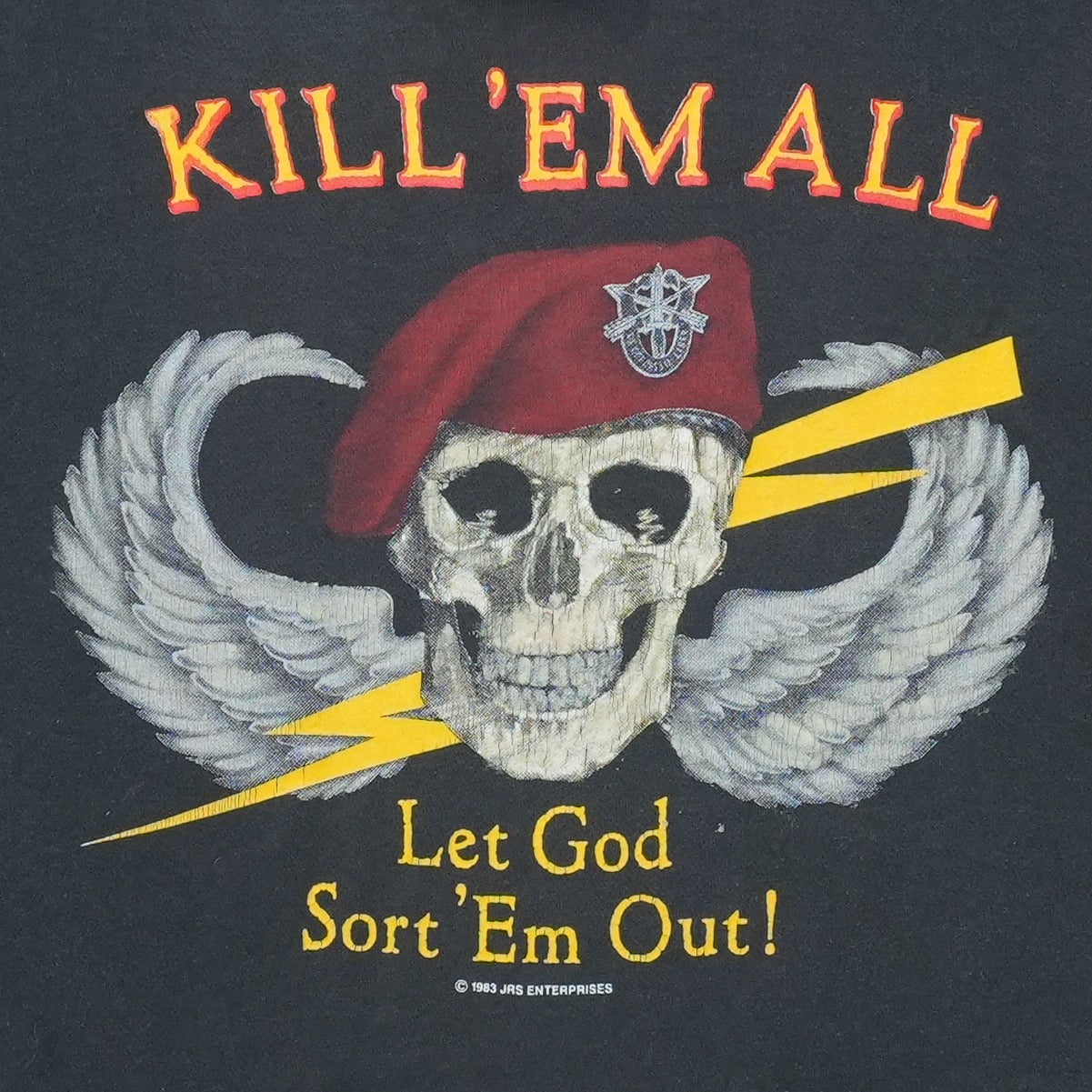 1990s Metallica Kill Em All Shirt