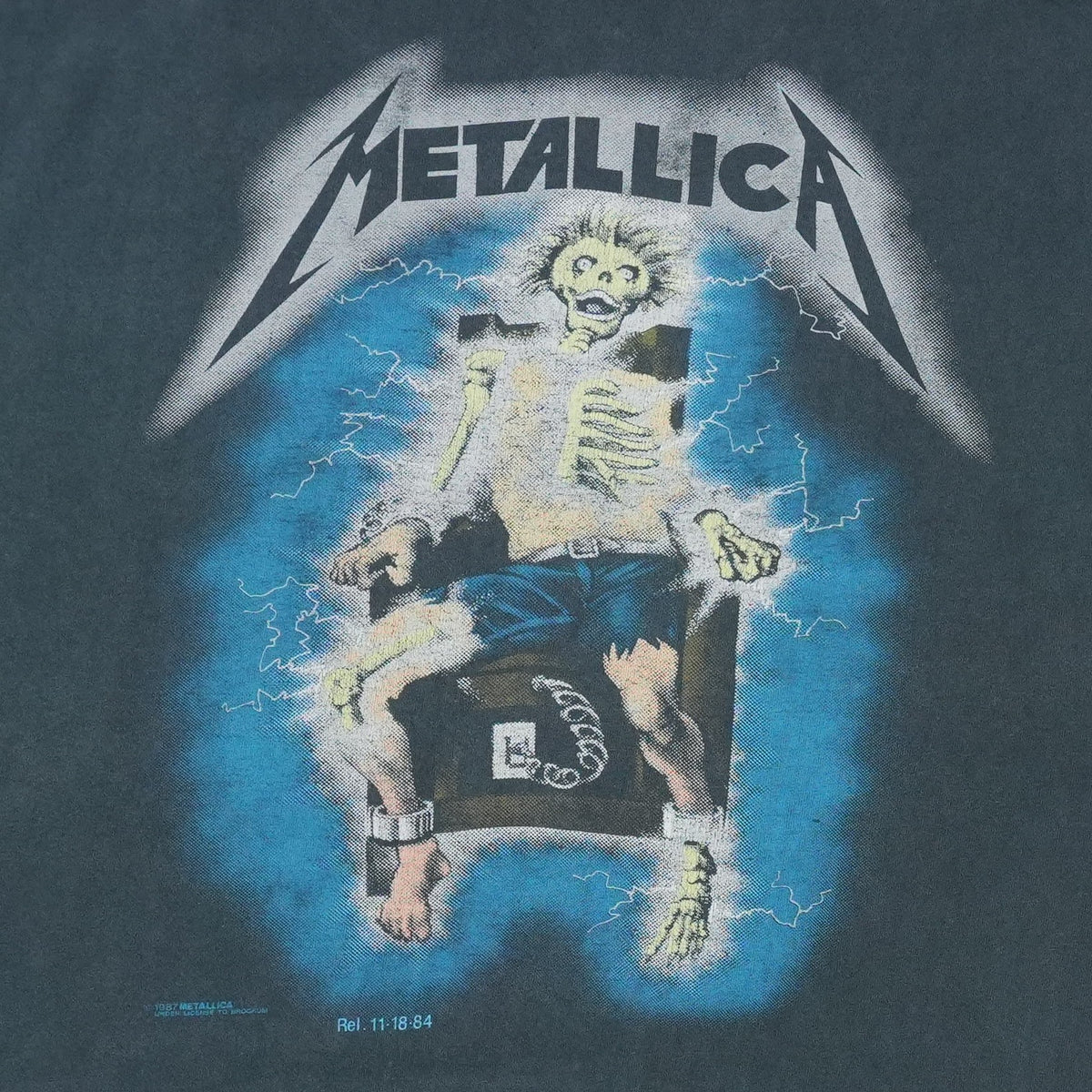 1990s Metallica Ride The Lightning Shirt