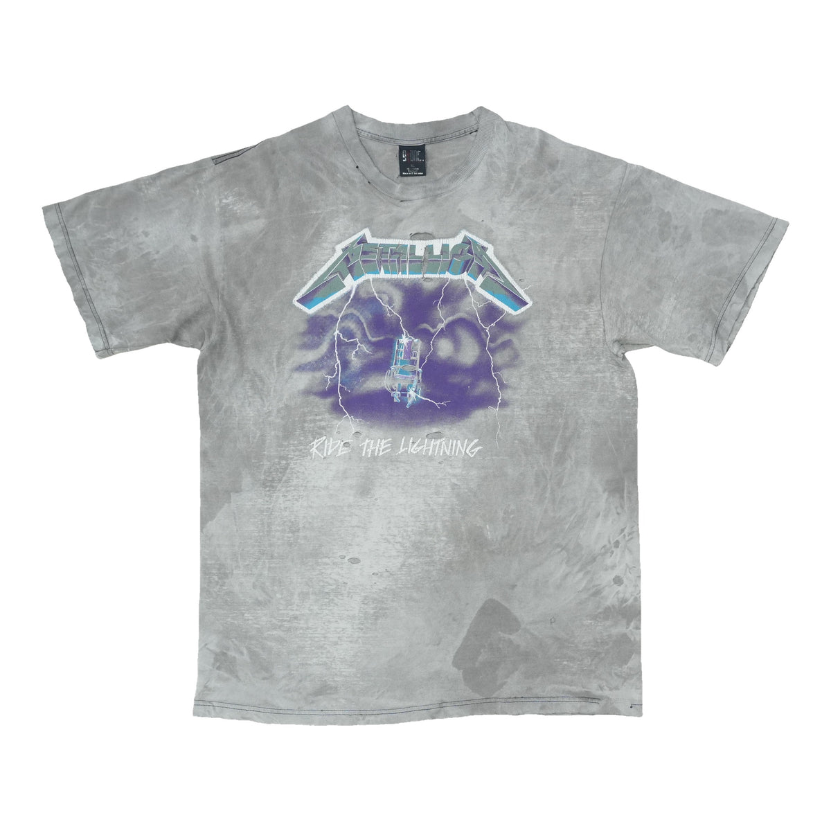 1990s Metallica Ride The Lightning Shirt