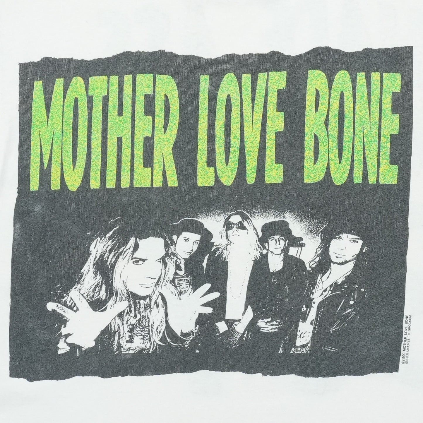 1990s Mother Love Bone Half Ass Monkey Boy Shirt