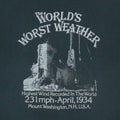 1990s Mount Washington Worlds Worst Weather Shirt