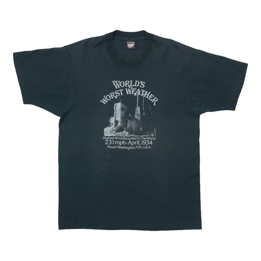 1990s Mount Washington Worlds Worst Weather Shirt