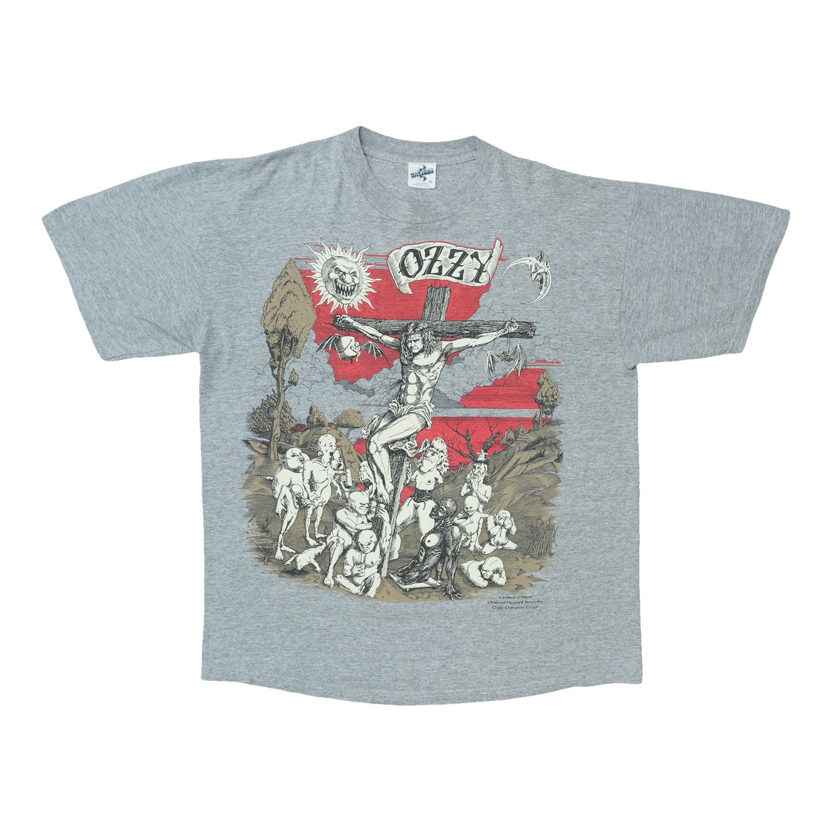 1990s Ozzy Osbourne Crucifixion Crypt Shirt