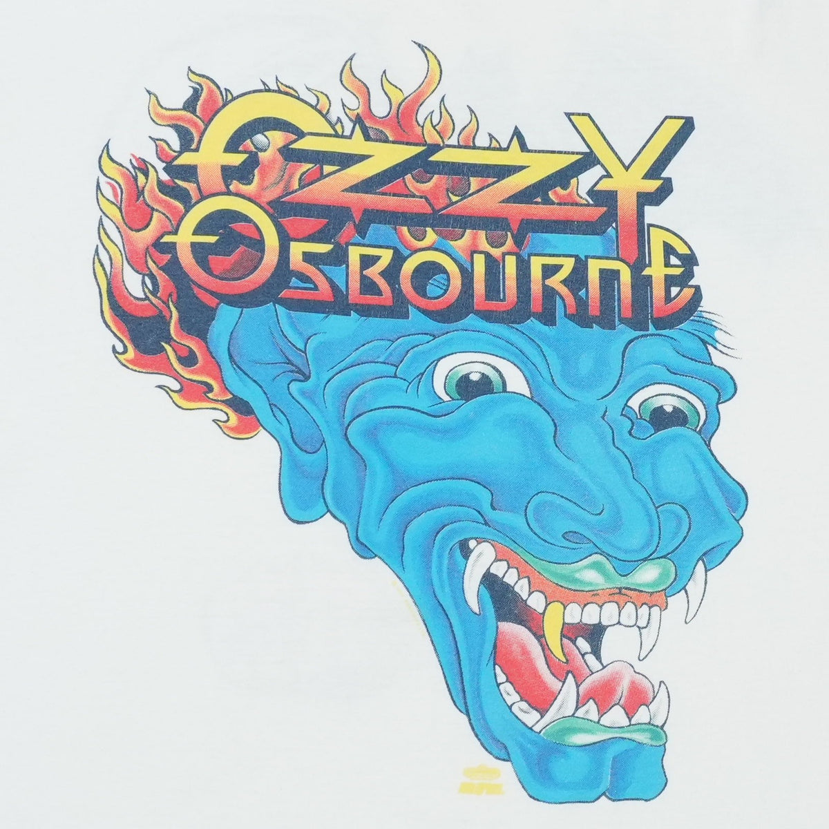 1990s Ozzy Osbourne Tattoo Long Sleeve Shirt