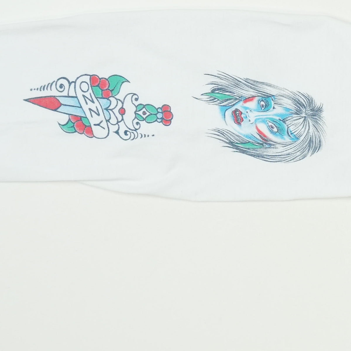 1990s Ozzy Osbourne Tattoo Long Sleeve Shirt