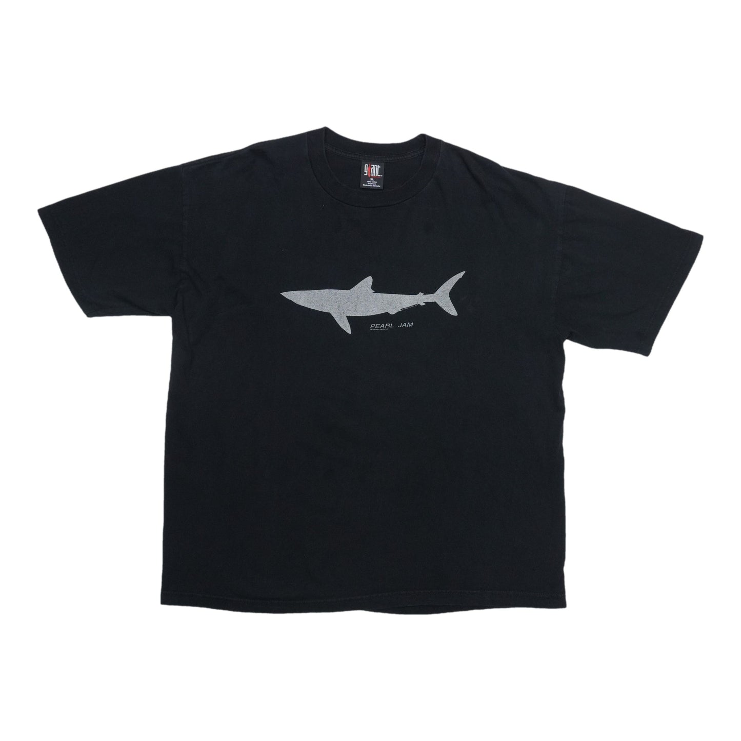 1990s Pearl Jam Shark Shirt Front