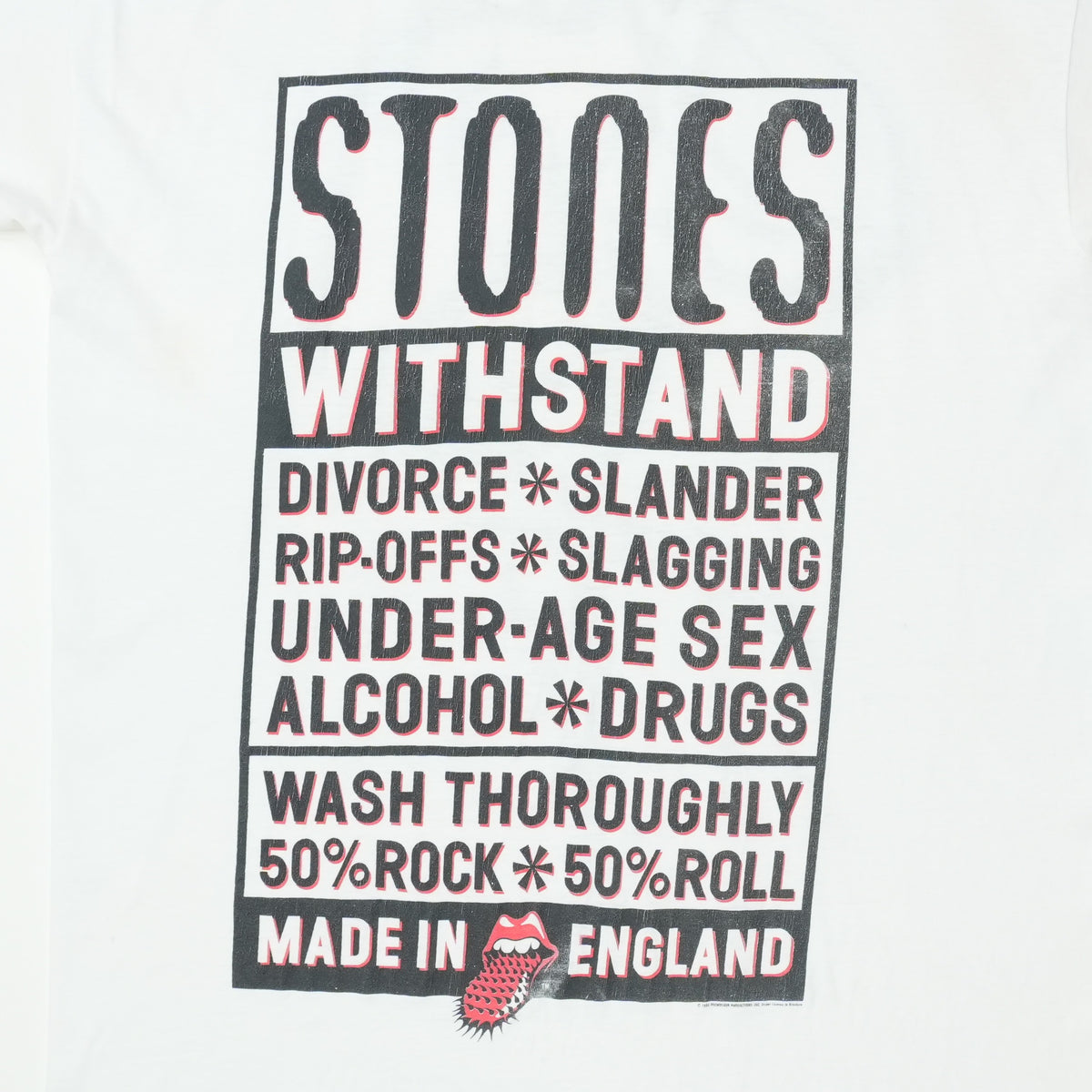 1990s Rolling Stones Voodoo Lounge Shirt
