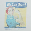1990s Rosie the Riveter We Can Do It Shirt Detail 2