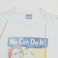 1990s Rosie the Riveter We Can Do It Shirt Detail 4