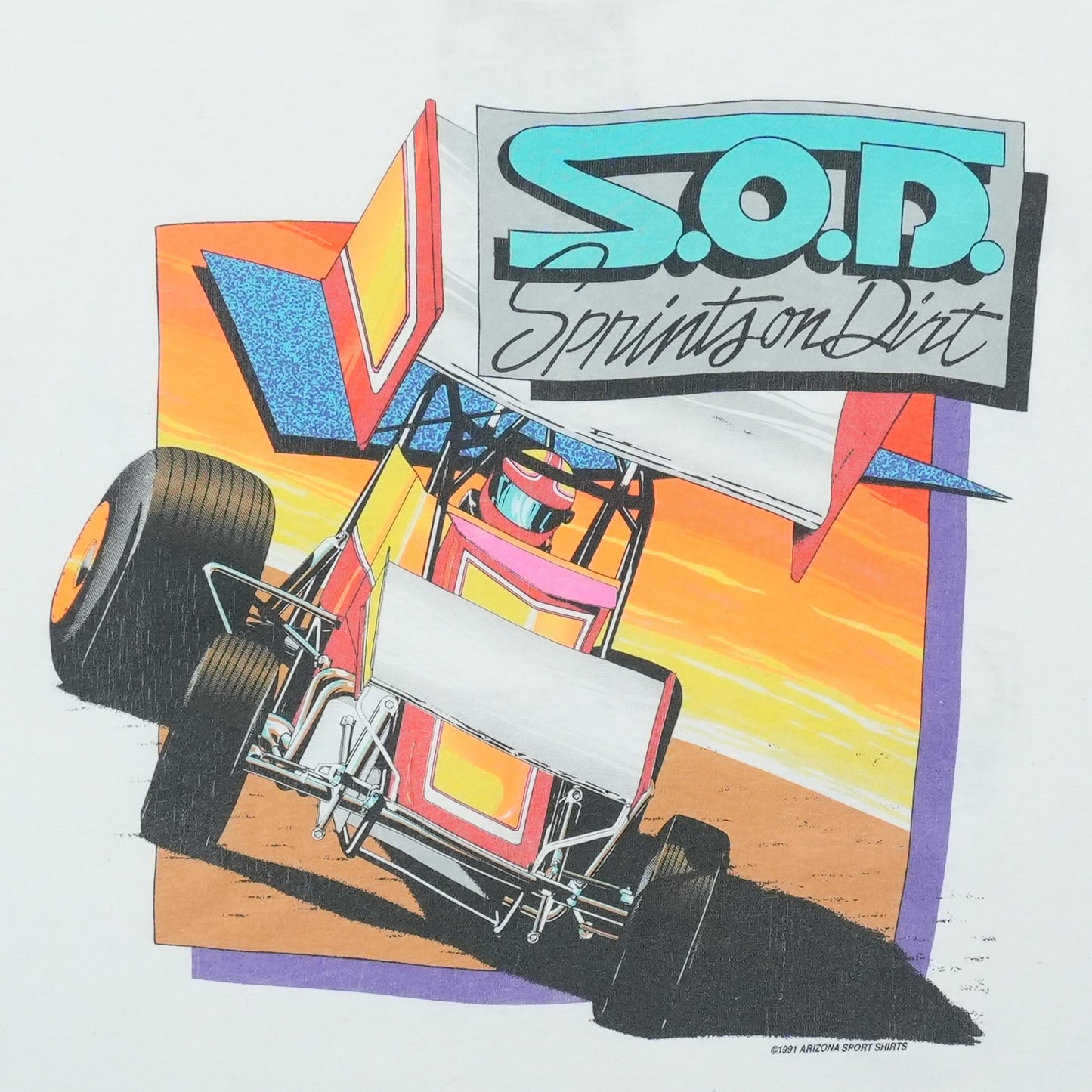 1990s Sprint Car Racing Shirt