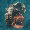 1990s Star Wars Yoda Tie Dye Shirt Detail 2