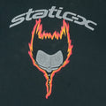 1990s Static-X Flaming Spade Shirt
