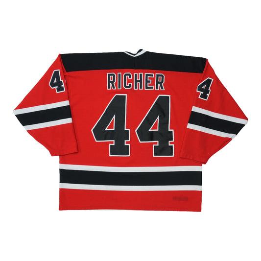 1990s Stephane Richer New Jersey Devils Hockey Jersey