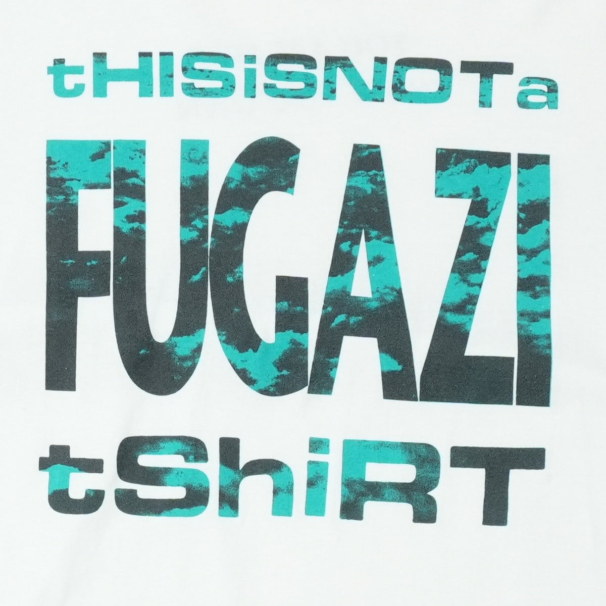1990s This is Not a Fugazi Shirt