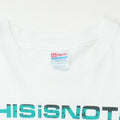 1990s This is Not a Fugazi Shirt