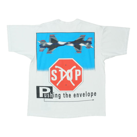 1990s Thunderbirds Pushing The Envelope Shirt