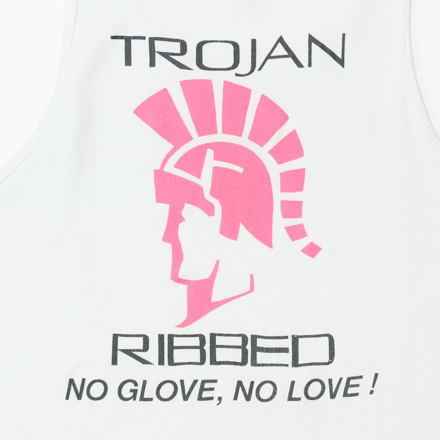 1990s Trojans No Glove No Love Tank Top