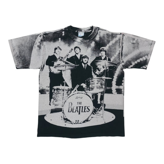 1990s Beatles All Over Print Shirt