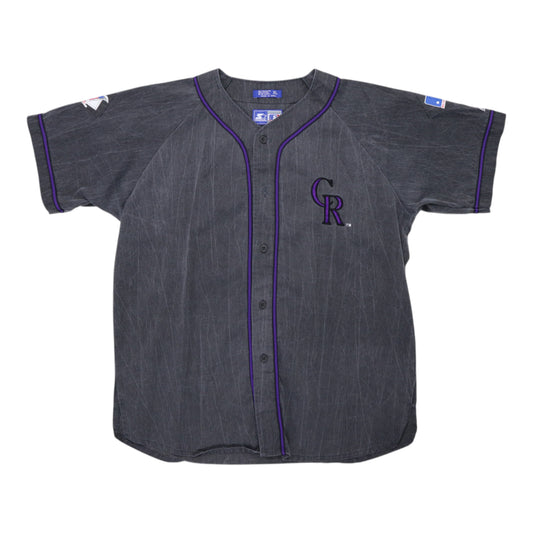 1990s Colorado Rockies Starter Baseball Jersey