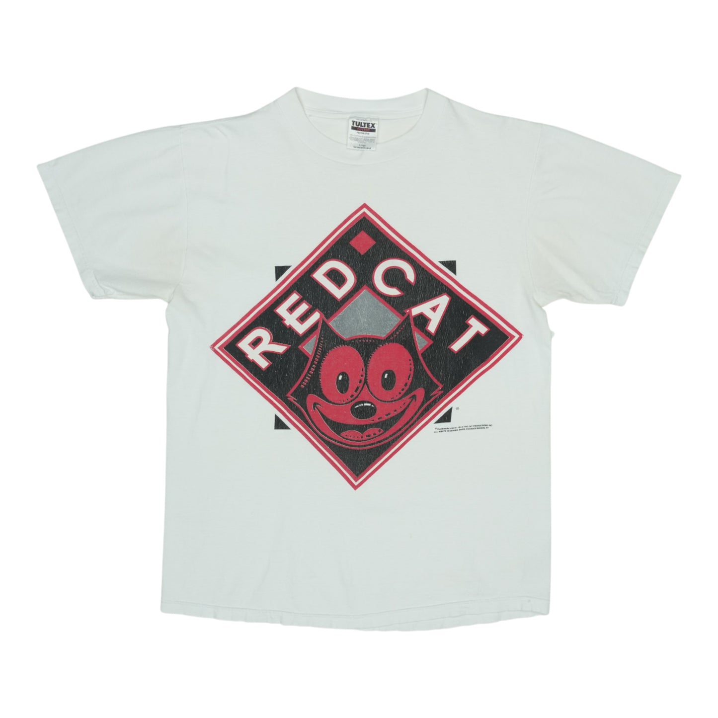 1990s Felix The Cat Red Cat Beer Shirt