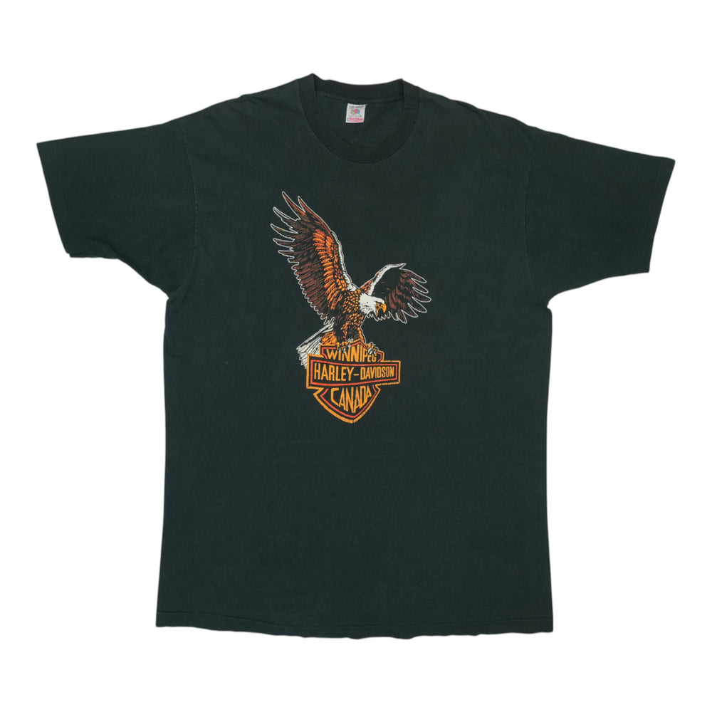 1990s Harley Davidson Winnipeg Canada Shirt