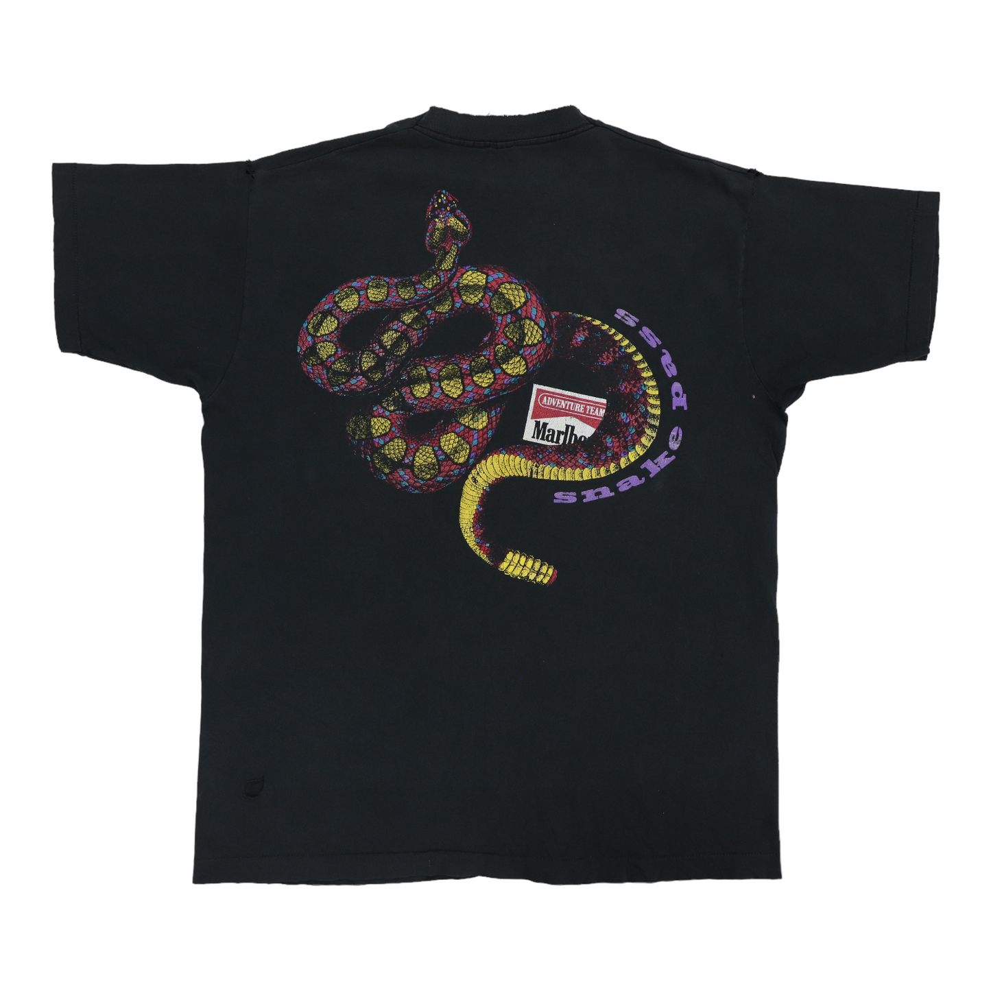 1990s Marlboro Snake Pass Shirt – WyCo Vintage 1990s Marlboro Snake Pass Shirt – WyCo Vintage