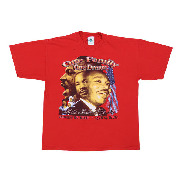 1990s Martin Luther King Jr One Family One Dream Shirt
