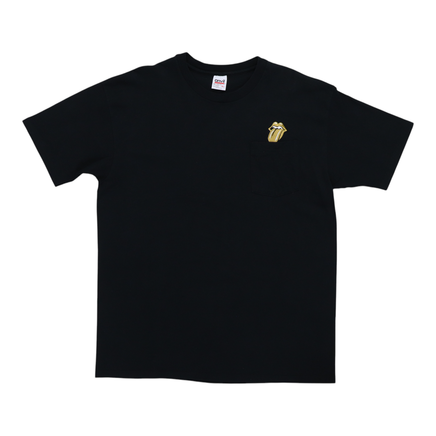 1990s Rolling Stones Embroidered Pocket Shirt