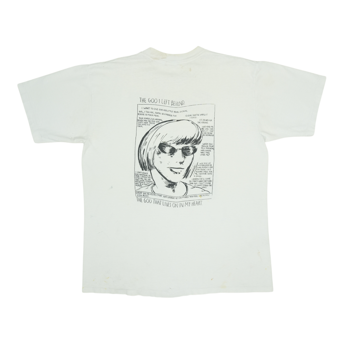 1990s Sonic Youth Goo Shirt | Authentic Vintage Tee – WyCo Vintage
