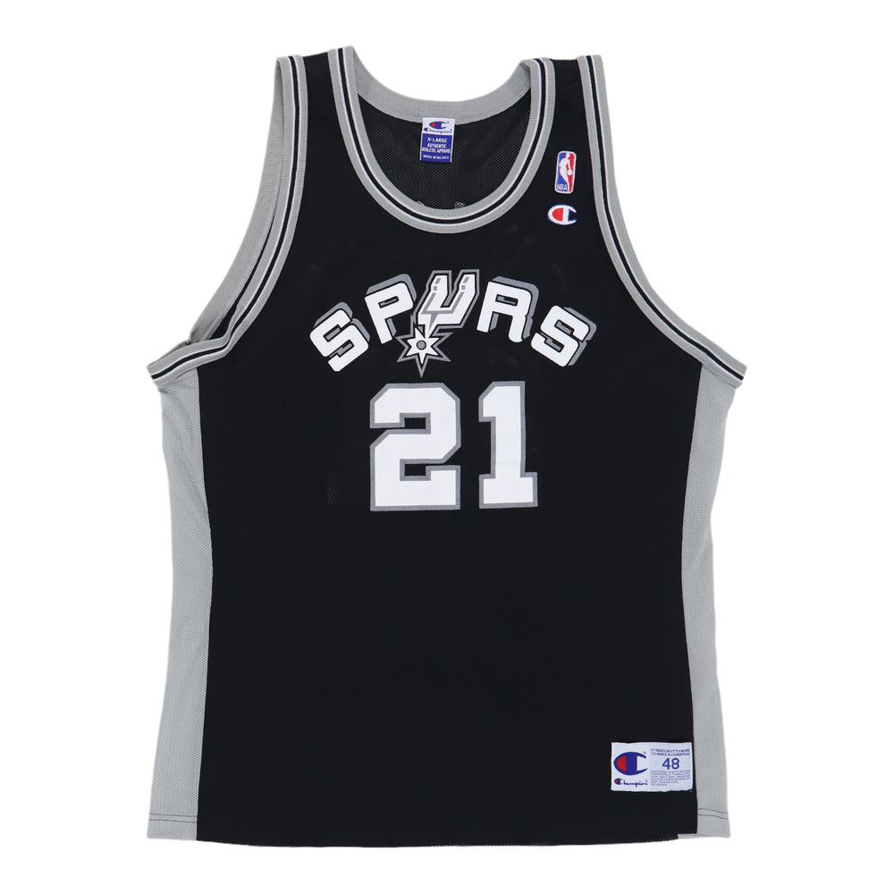 1990s Tim Duncan San Antonio Spurs NBA Basketball Jersey