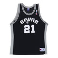 1990s Tim Duncan San Antonio Spurs NBA Basketball Jersey