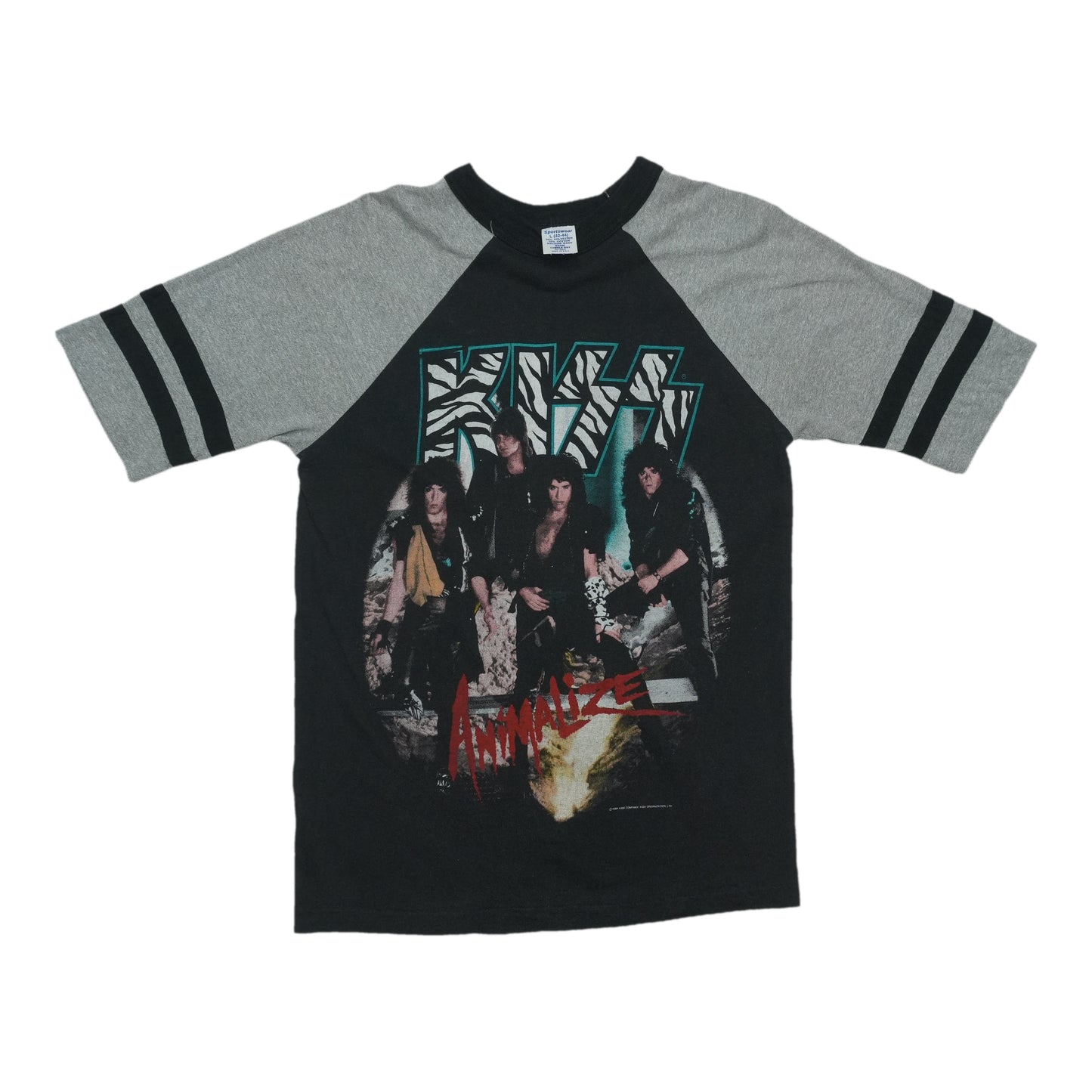 1990s KISS Tour Animalize Tour Shirt Front