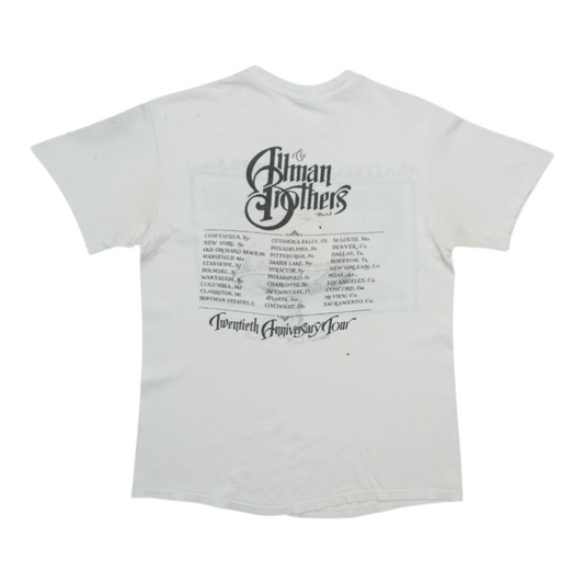 1990s Allman Brothers Band Eat a Peach Shirt Back