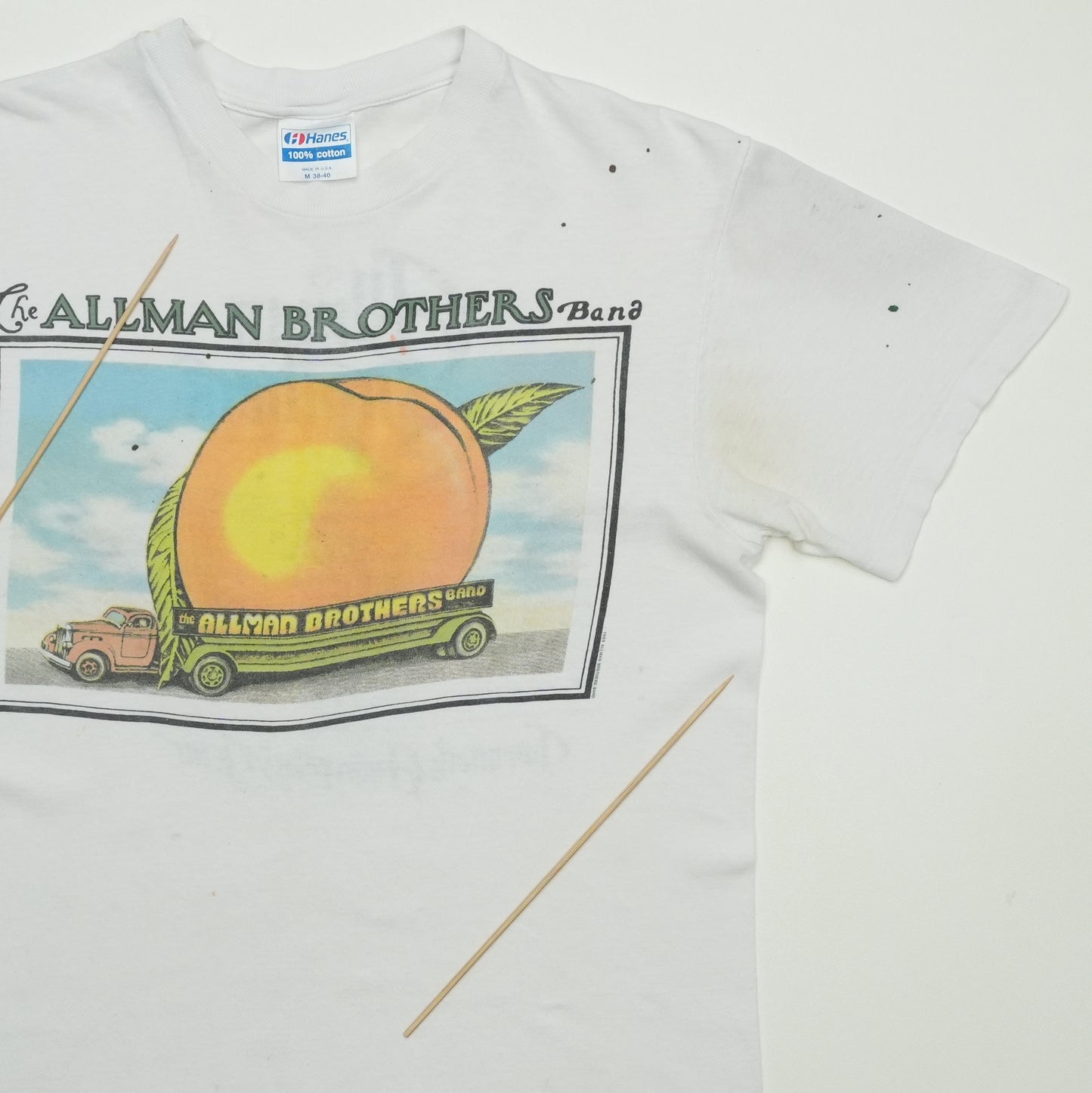 1990s Allman Brothers Band Eat a Peach Shirt Detail 4