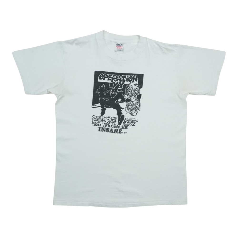 1990s Operation Ivy Insane Shirt Front