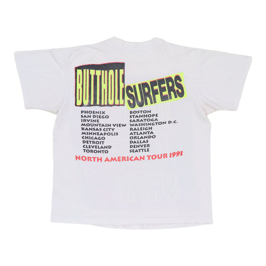 1991 Butthole Surfers North American Tour Shirt