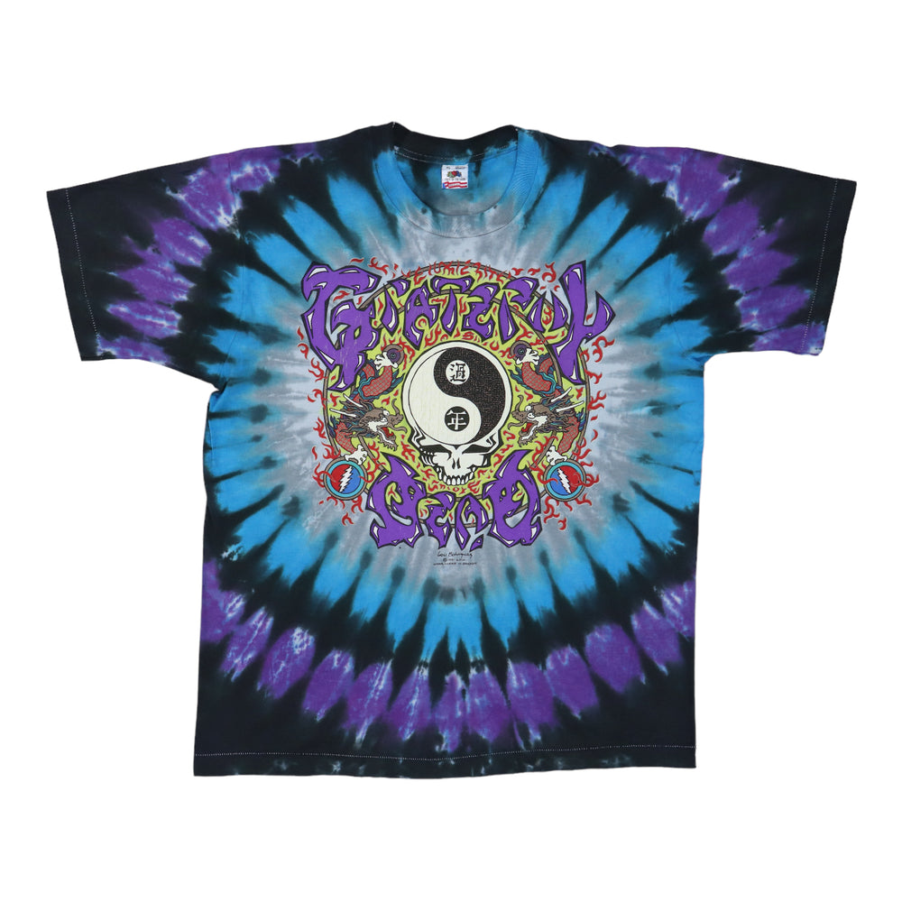 1991 Grateful Dead Chinese New Year Tie Dye Concert Shirt
