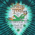 1991 Grateful Dead St Patricks Day Tour Tie Dye Shirt