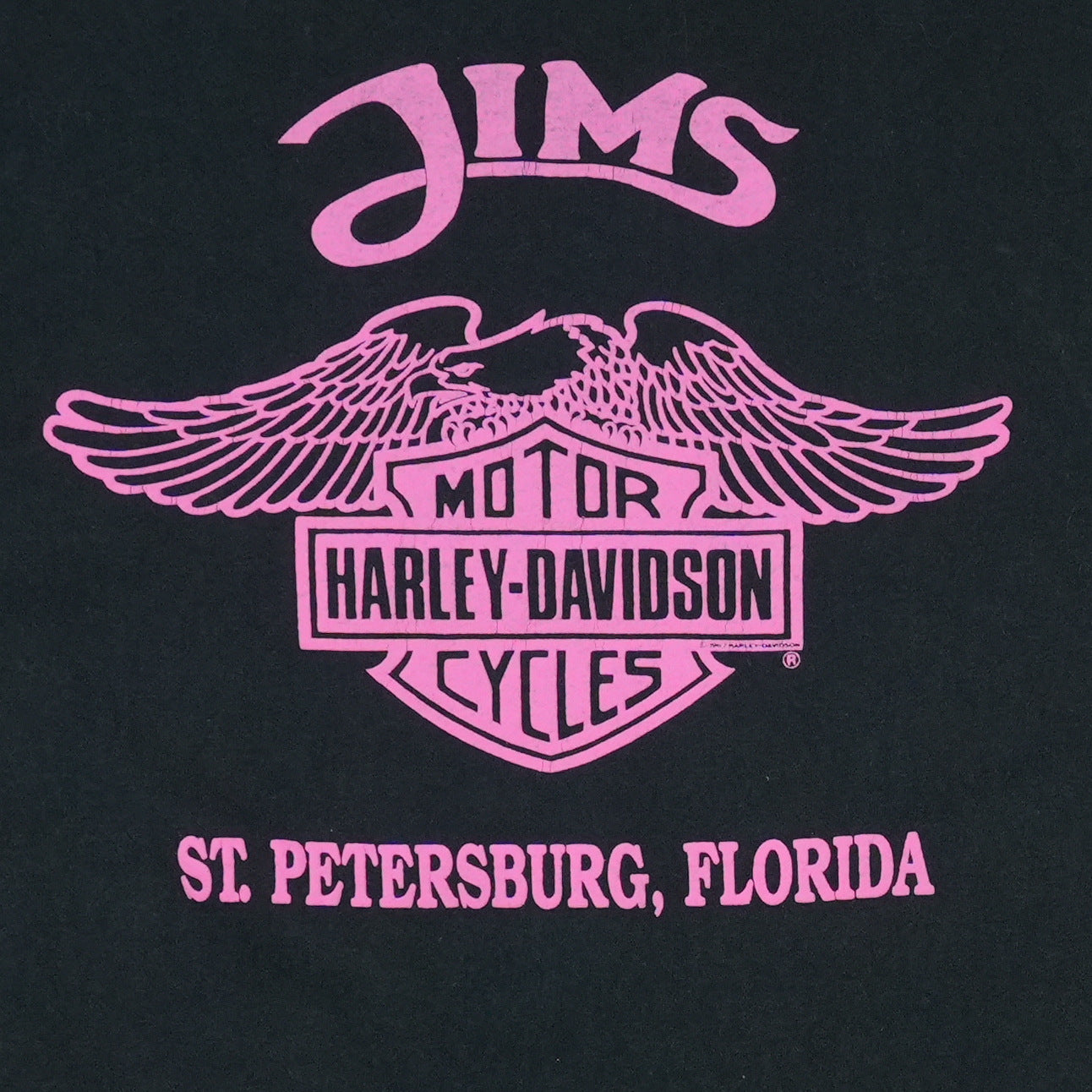1991 Harley Davidson Moon Shirt