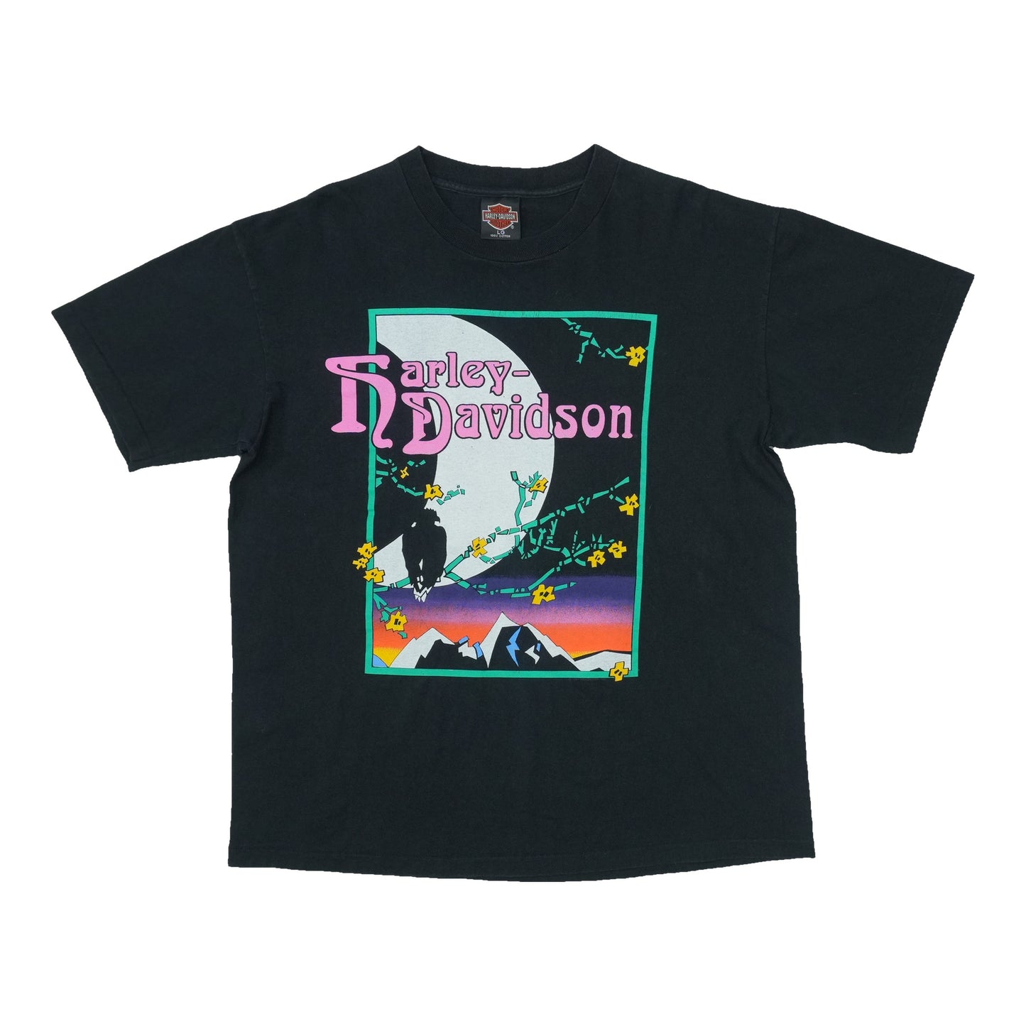 1991 Harley Davidson Moon Shirt
