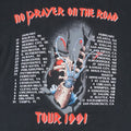 1991 Iron Maiden No Prayer On The Road Tour Shirt