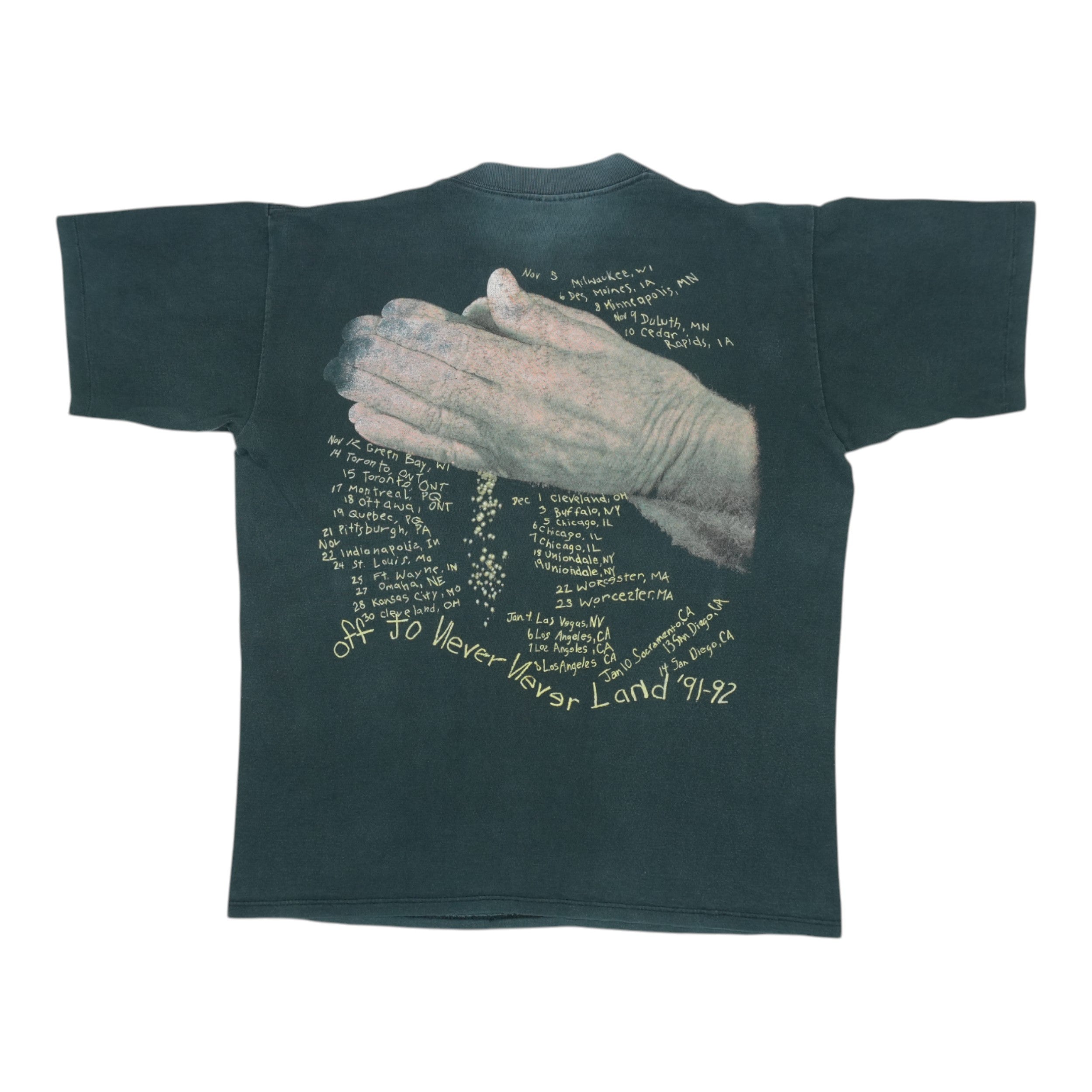 Buy 1991 Metallica Enter Sandman Tour Shirt Vintage T Shirt | WyCo