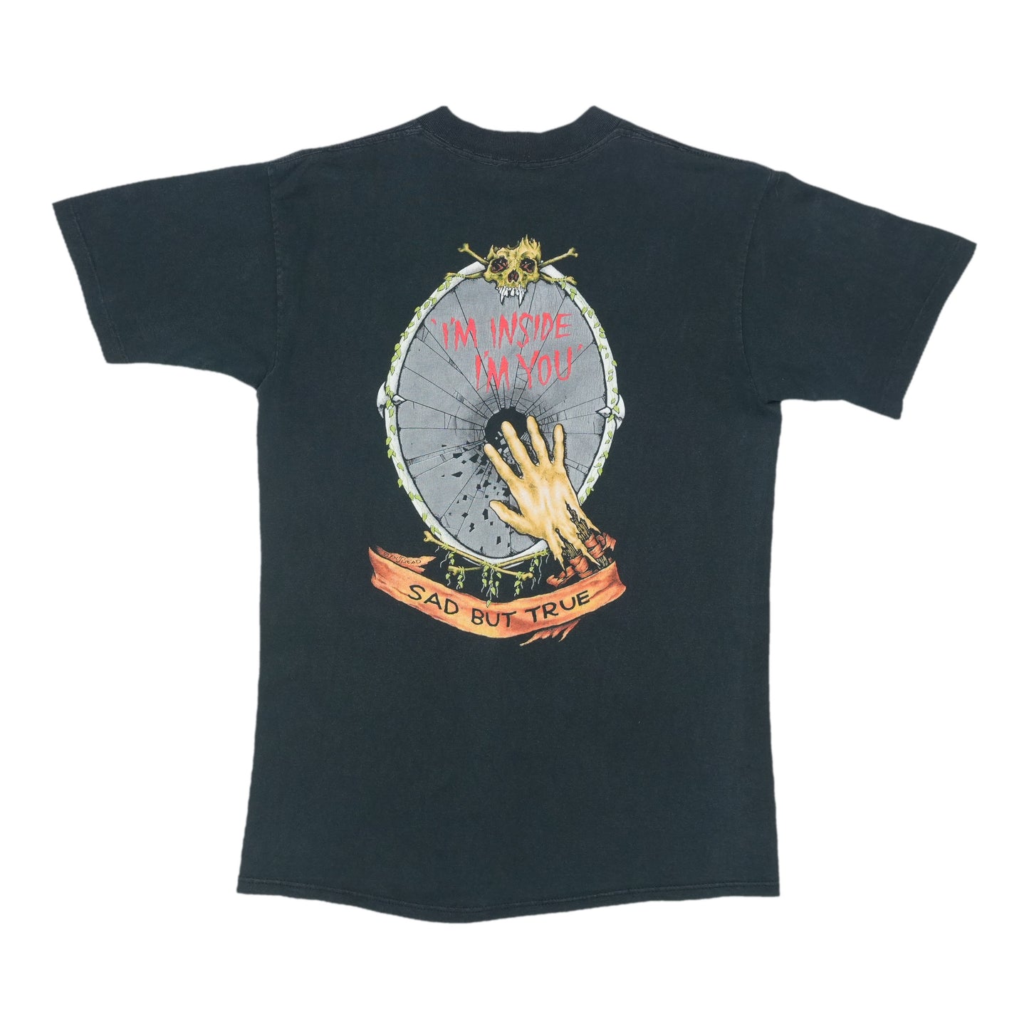 1991 Metallica Sad But True Shirt Back
