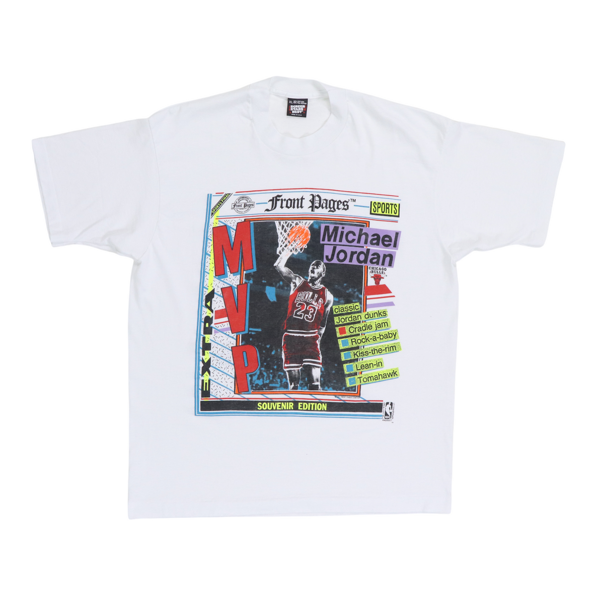 1991 Michael Jordan MVP Shirt | Authentic Vintage Tee – WyCo Vintage