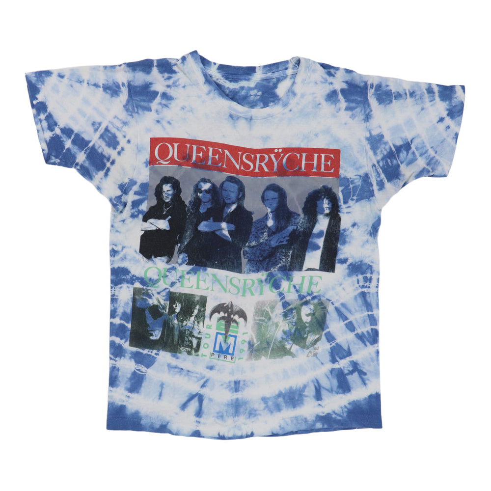 1991 Queensryche Tie Dye Tour Shirt