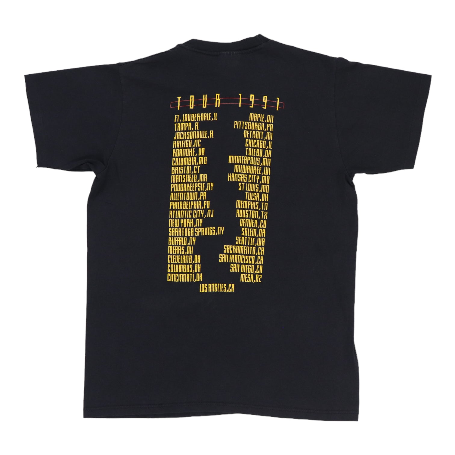 Original vintage 1991 Styx Edge Of The Century Tour shirt | WyCo