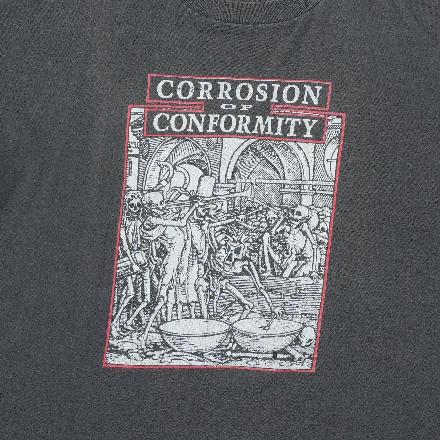 1991 Corrosion Of Conformity Dance Of The Dead Shirt