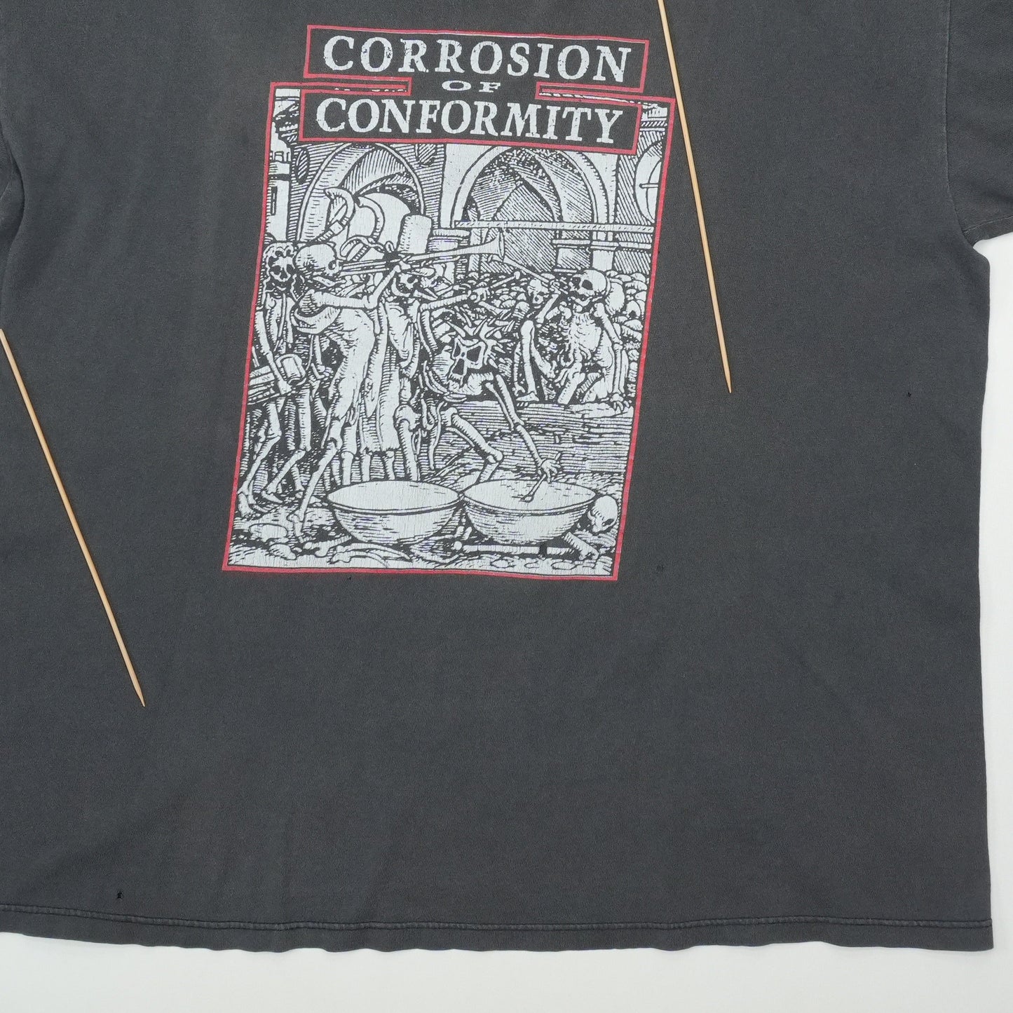1991 Corrosion Of Conformity Dance Of The Dead Shirt